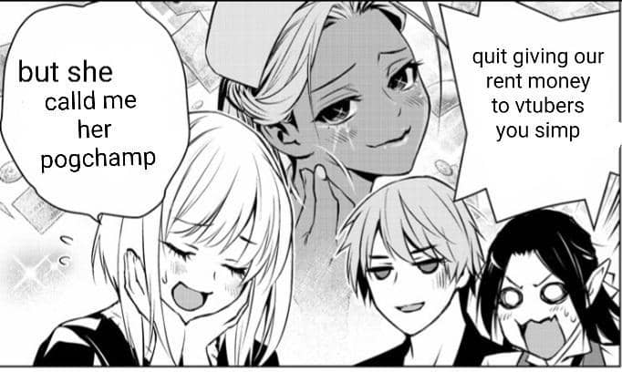 meme anime tentang sewa