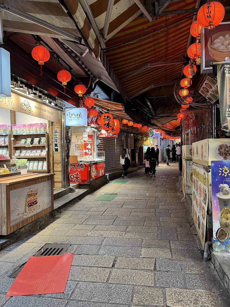 potret Jiufen Old Street