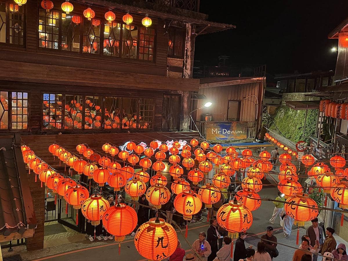 potret Jiufen Taiwan