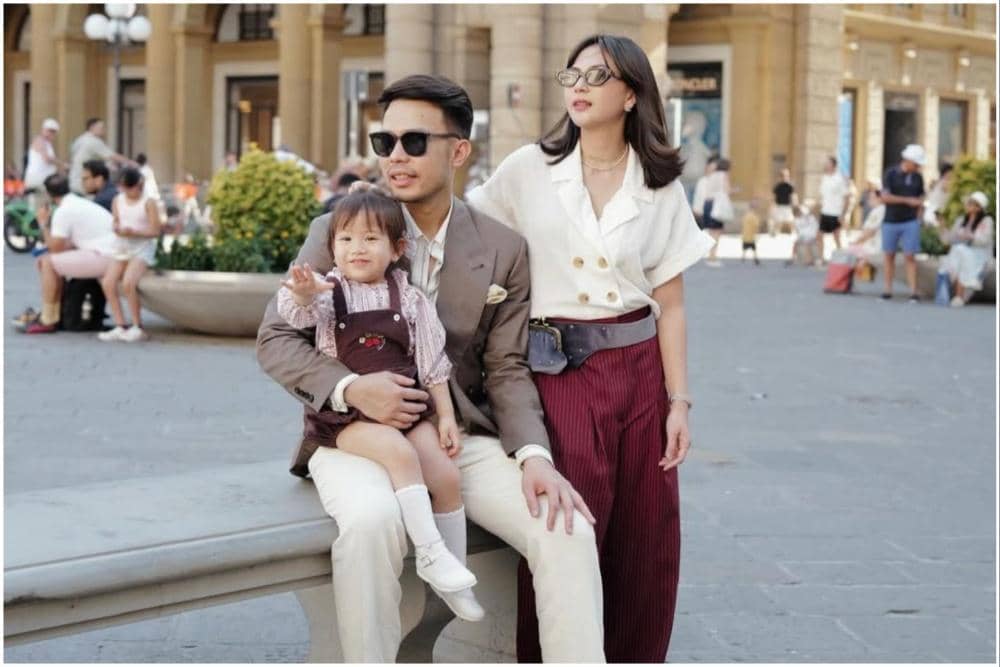 10 Potret Liburan Keluarga Jessica Mila di Kota Florence, Italia!