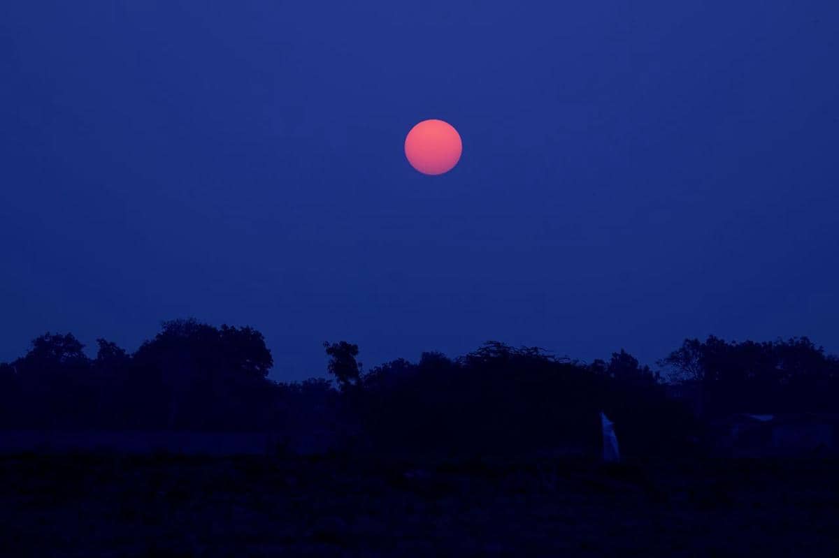 ilustrasi strawberry moon 