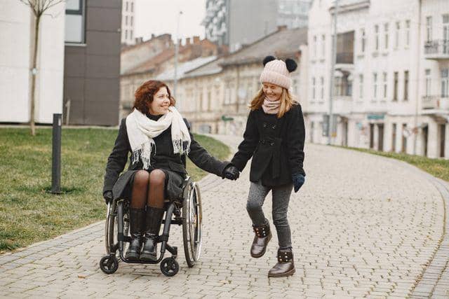 ilustrasi pengidap disabilitas