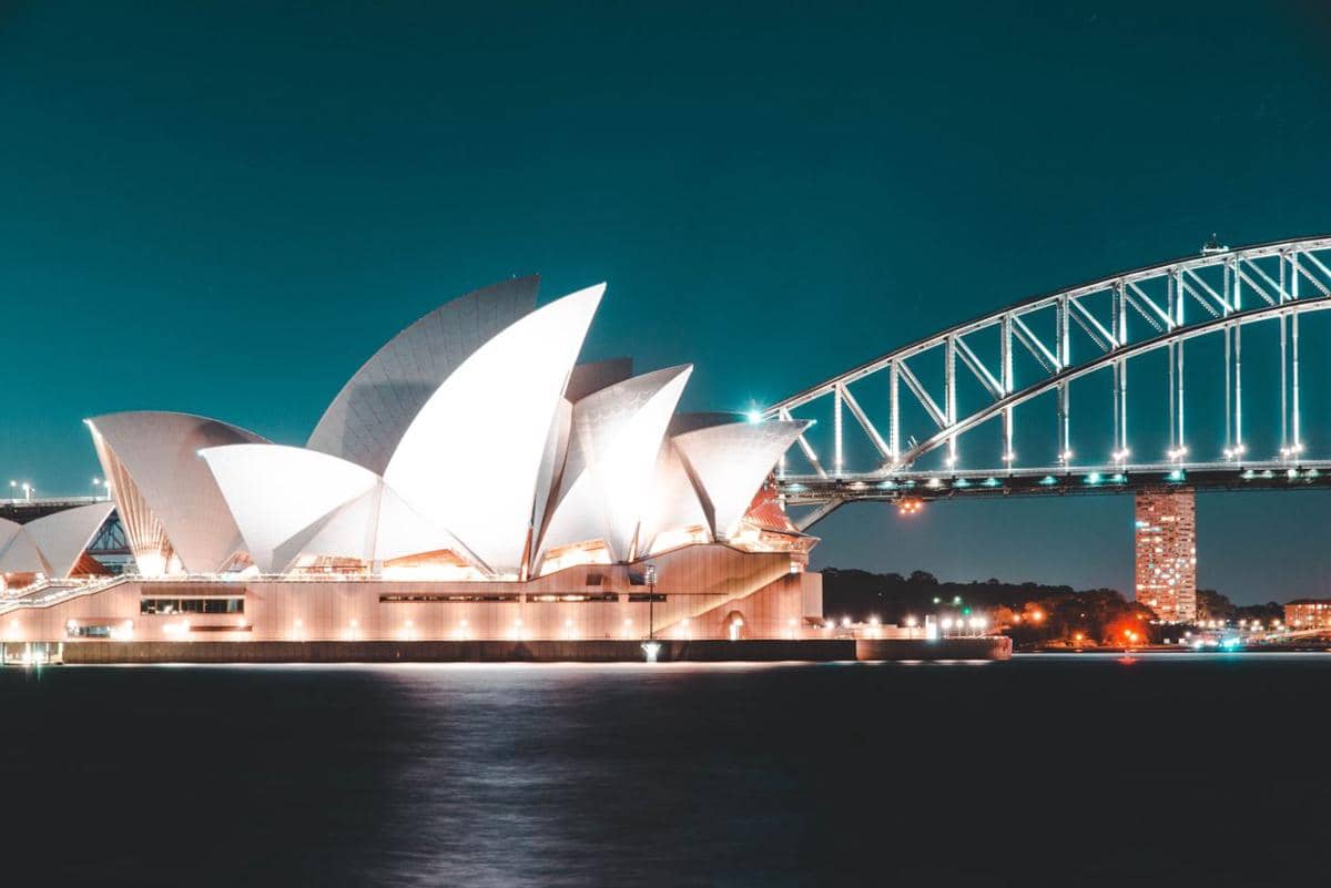 potret Sydney Opera House