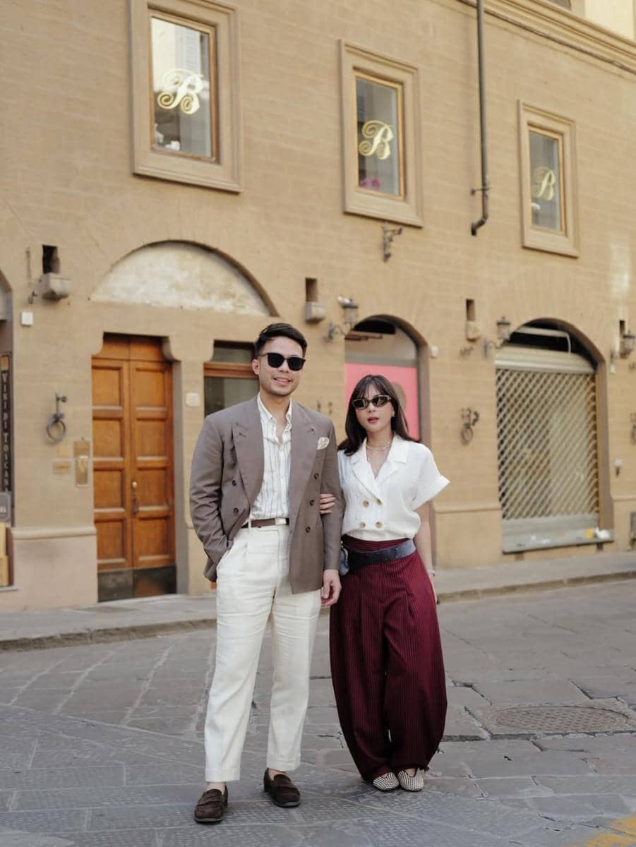 Liburan keluarga Jessica Mila di Kota Florence