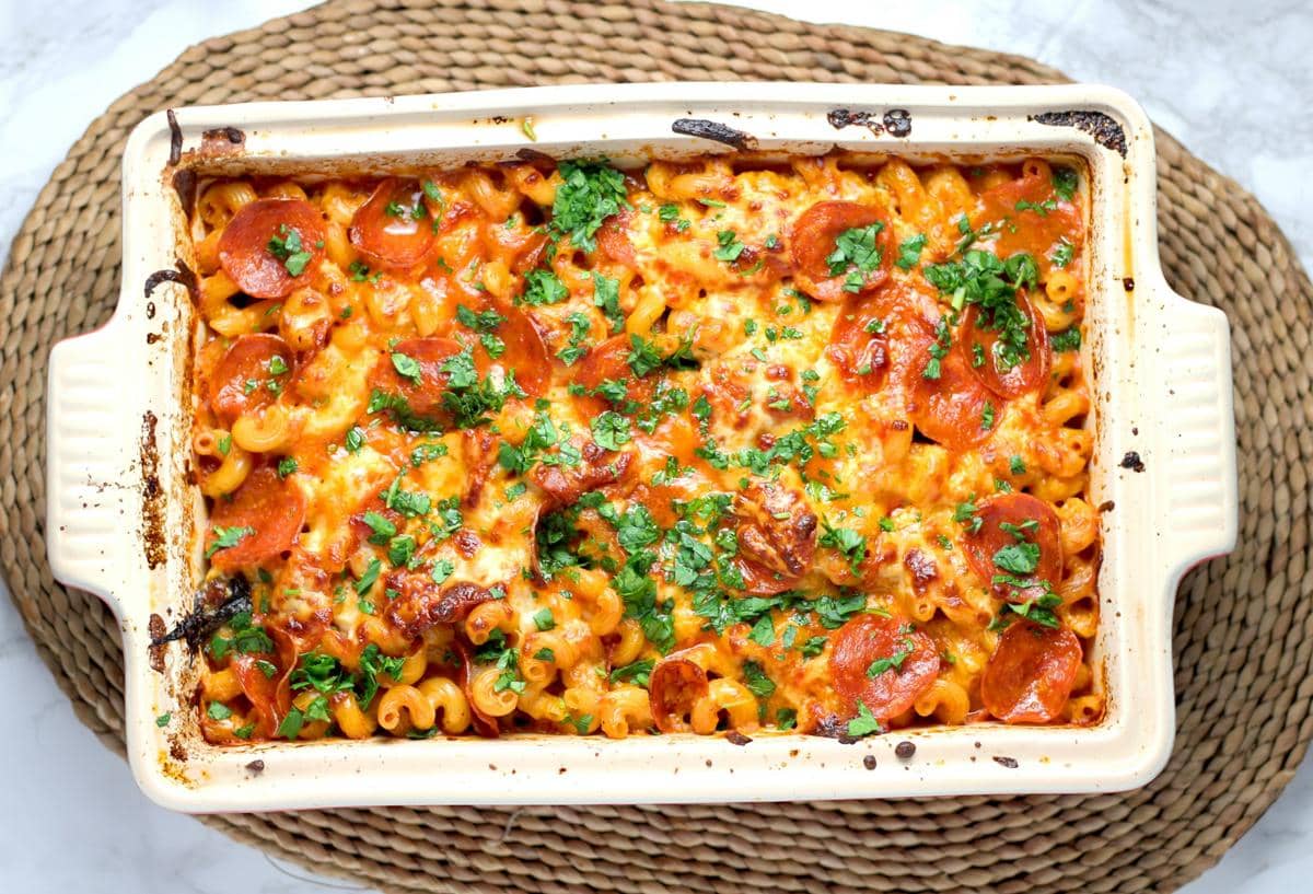 Resep Baked Cheeseburger Pasta Tanpa Direbus, Cukup Panggang!