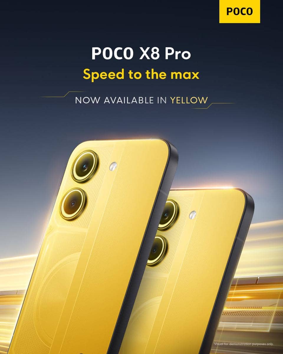 POCO X8 Pro Yellow