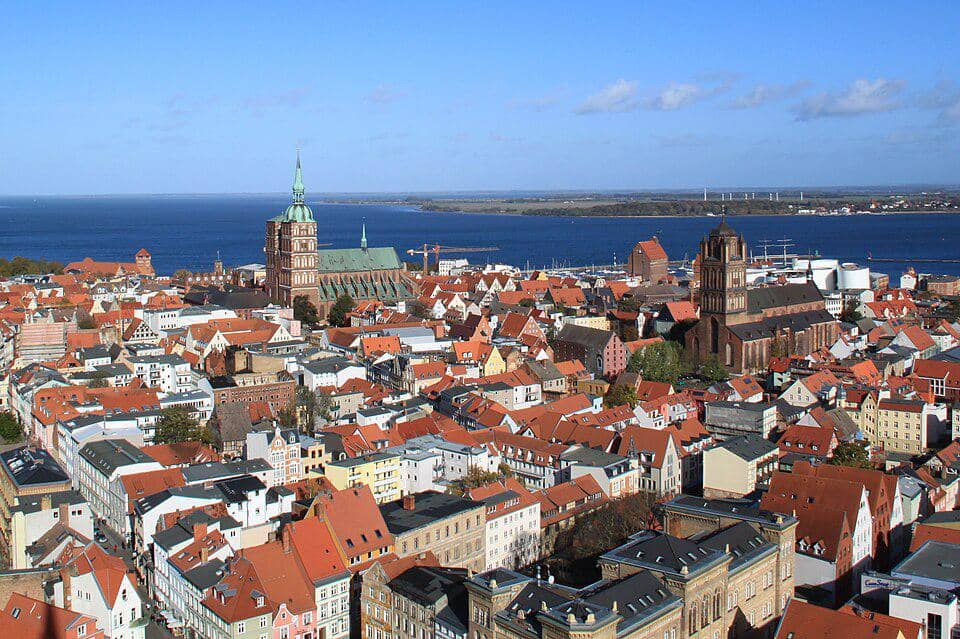 Kota Stralsund di Jerman