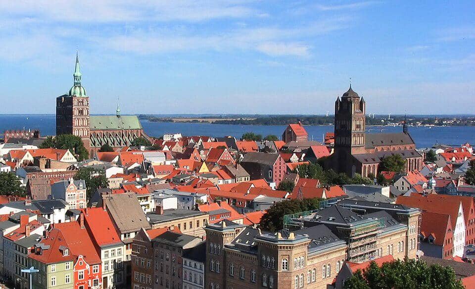 Kota Stralsund di Jerman 