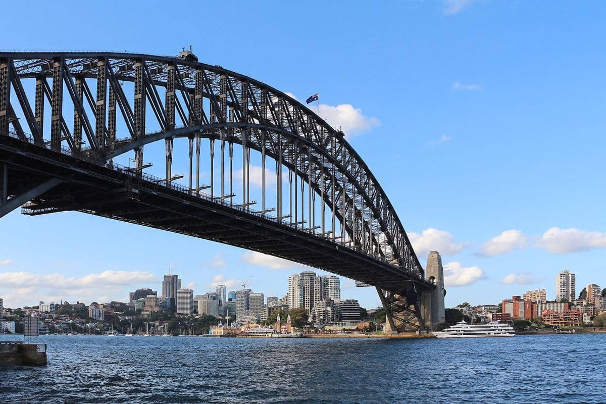 potret Sydney Harbour Bridge