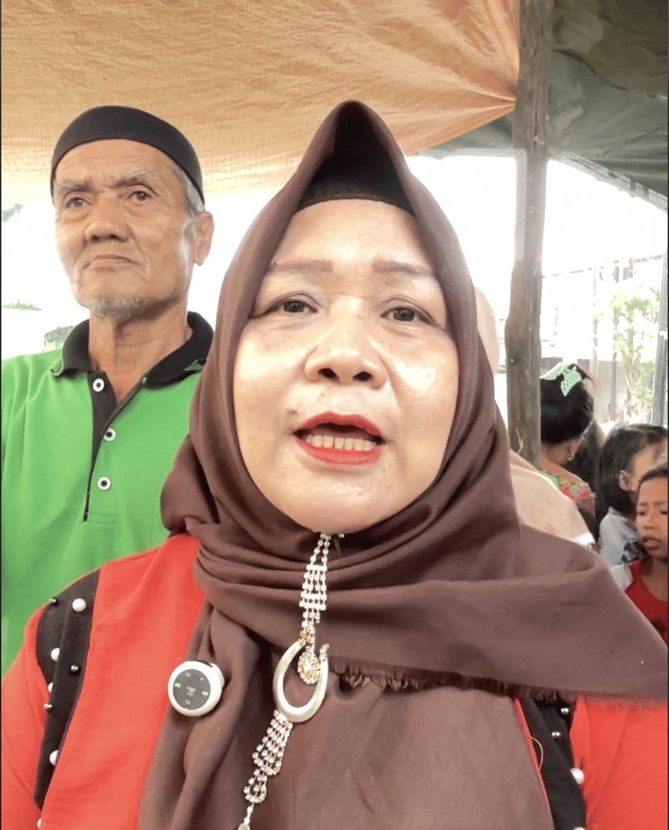 Agustini, Koordinator Sedekah Asyura di 12 Ulu, Palembang. (Kiki Wulandari for IDN Times)