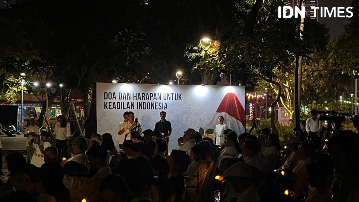 Keluarga Nadiem Makarim dan kerabat gelar doa bersama
