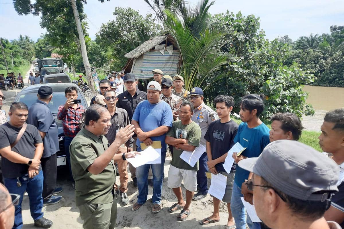 Sebanyak 13 Tambang Ilegal di Sergai dan Deli Serdang Ditertibkan