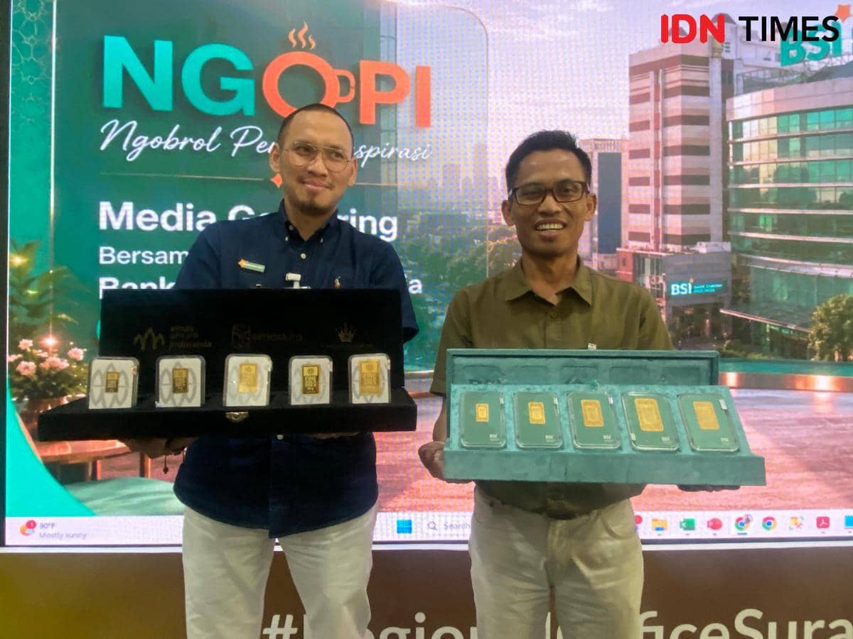 BSI RO VIII Surabaya: Bisnis Emas Tumbuh Hingga 92,57 Persen