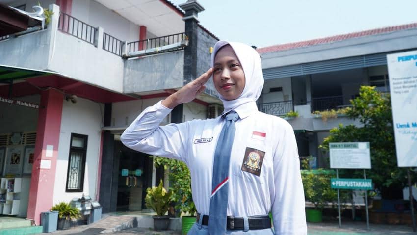Cerita Gita, Siswi SMAN 1 Bantul Wakili DIY di Paskibraka Nasional 2026
