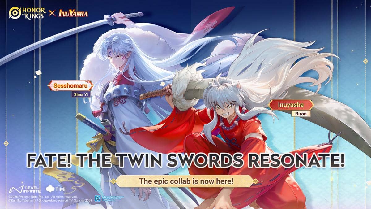 Honor of Kings Kolaborasi Dengan Inuyasha, Jadi Skin Biron!