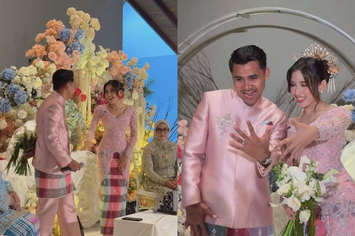7 Potret Pertunangan Asnawi Mangkualam dan Yuriska Patricia