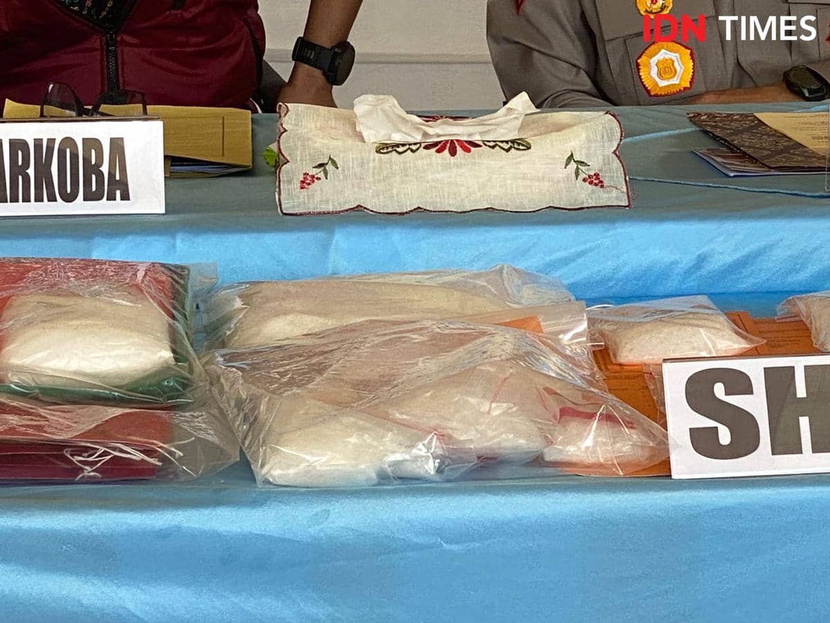 Polda NTB Sita 15,4 Kg Sabu dan Ganja, 574 Tersangka Diringkus