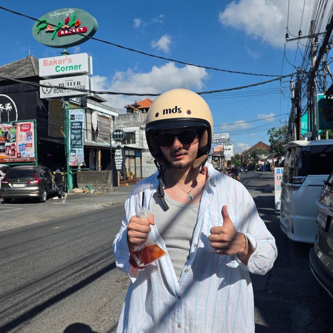 Short trip Bryan Domani dan Mawar Eva di Bali 