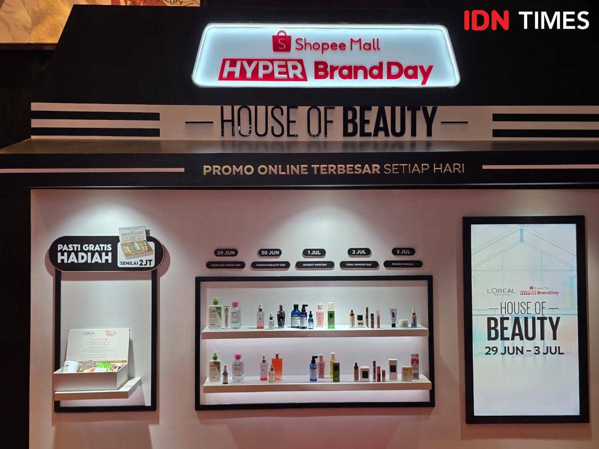 Launching House of Beauty Hyper Brand Day by L'Oréal Groupe X Shopee di Park Hyatt Jakarta
