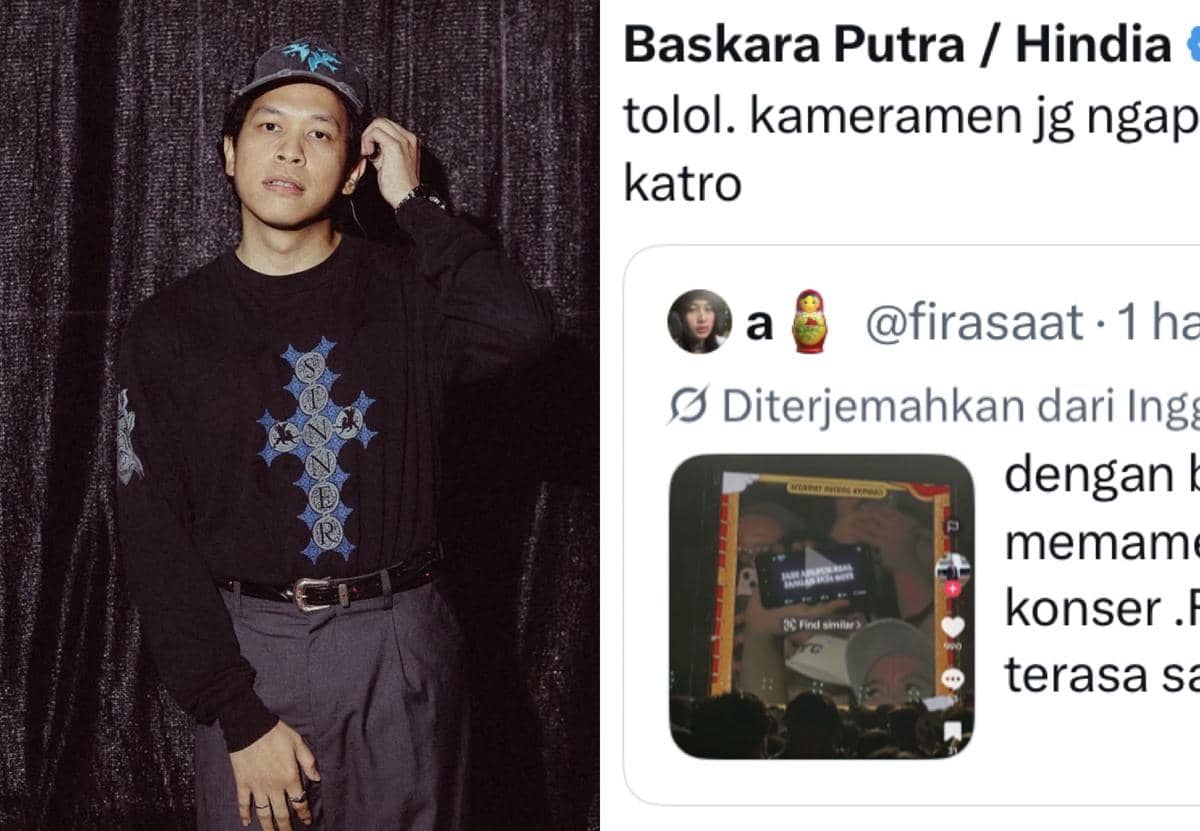 Hindia Tegur Kameraman Usai Viral Pesan Bernada Homofobik di Konsernya