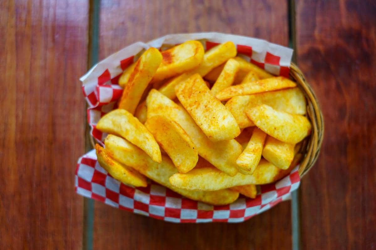 ilustrasi kentang goreng