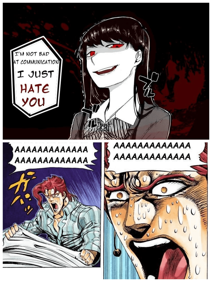 meme anime tentang mimpi buruk