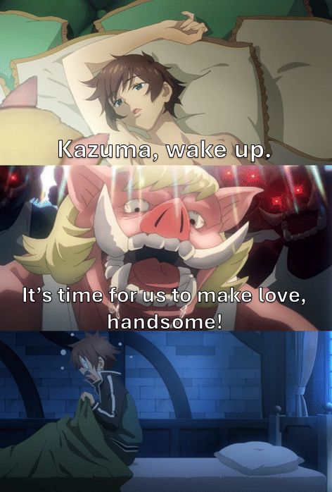 meme anime tentang mimpi buruk