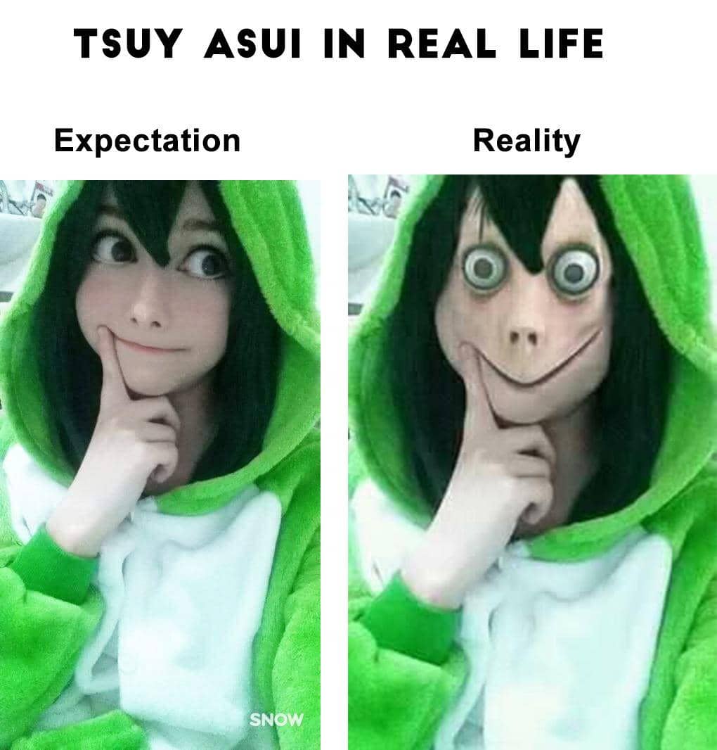 meme anime tentang mimpi buruk