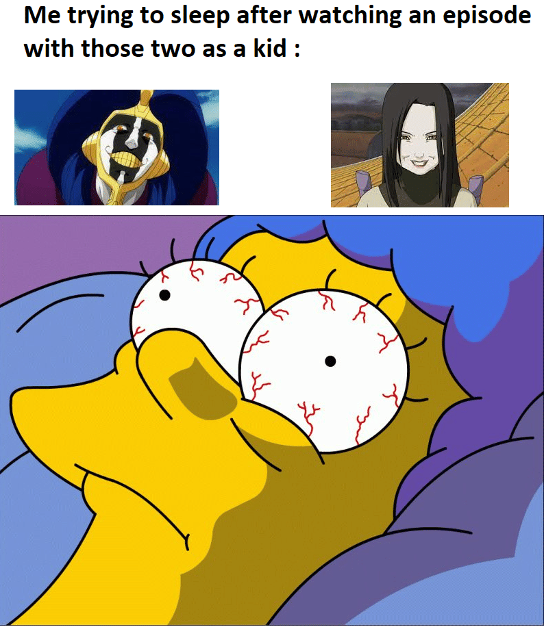 meme anime tentang mimpi buruk