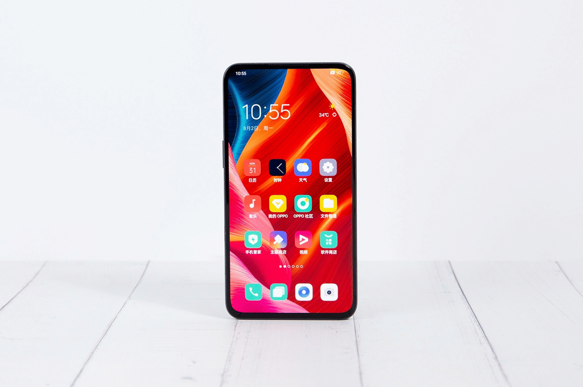 under display camera di HP OPPO