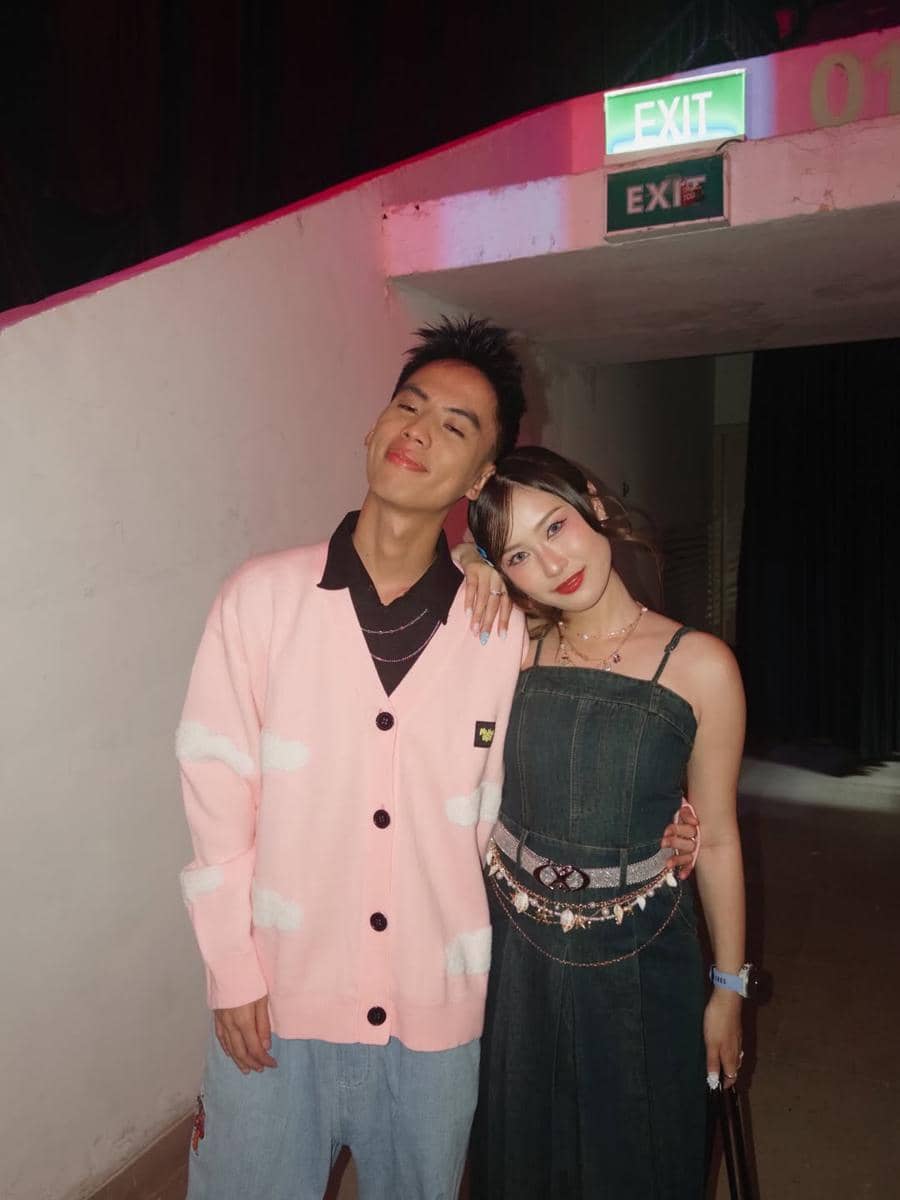 Gaya OOTD Couple Yuka Theo dan Michelle