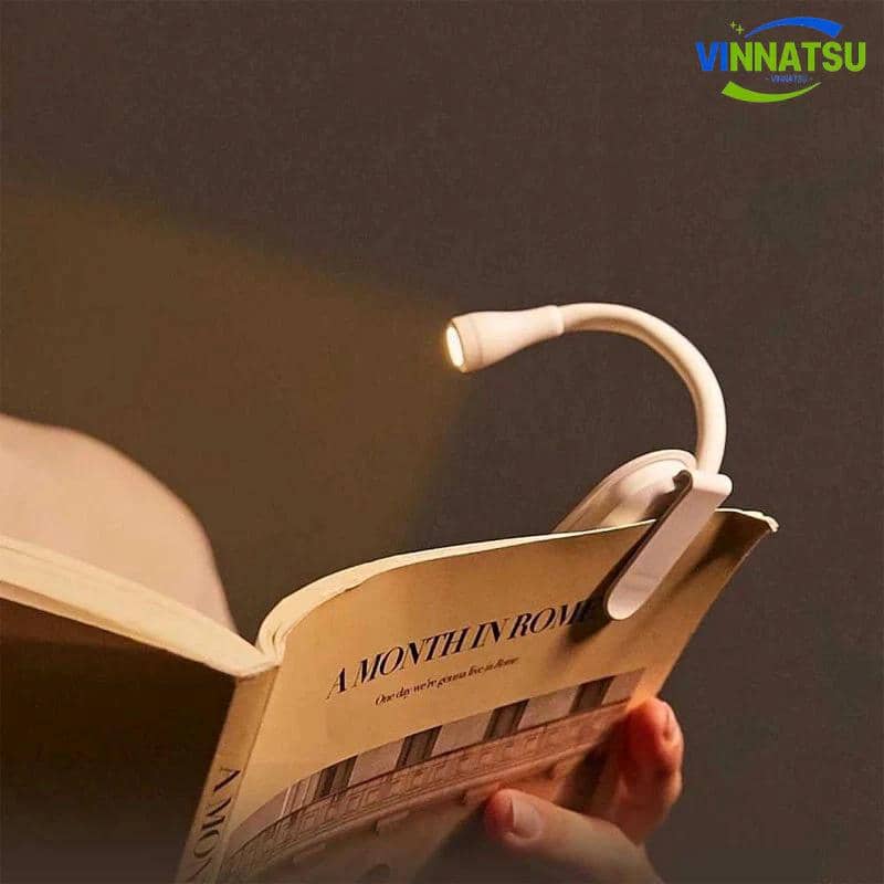 Vinnatsu Lampu Baca Mini LED Detachable Clip Lamp
