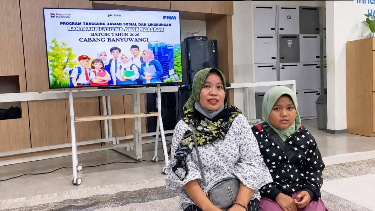 1.590 Anak dari Keluarga Prasejahtera Terima Beasiswa Pendidikan (Dok. PNM