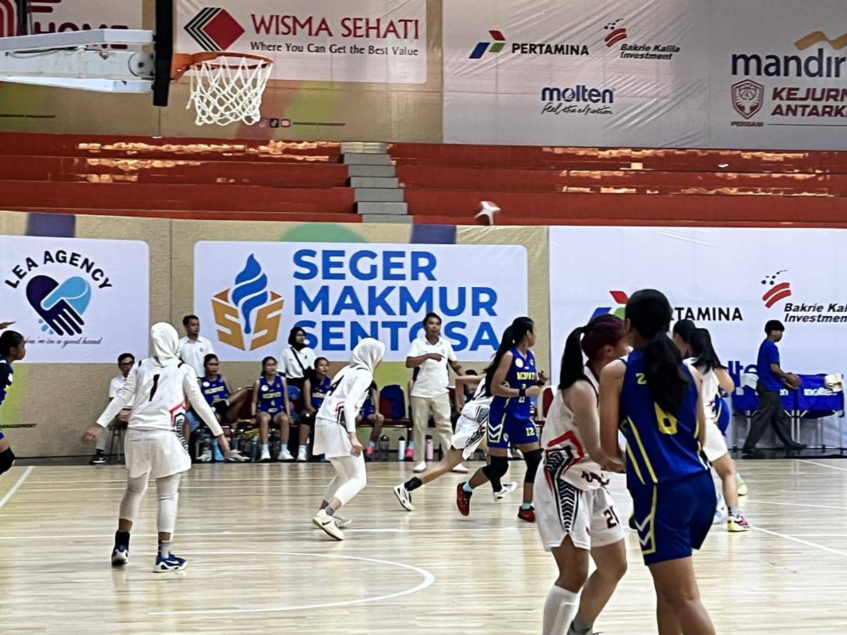 basket, kejurnas basket, basket putri