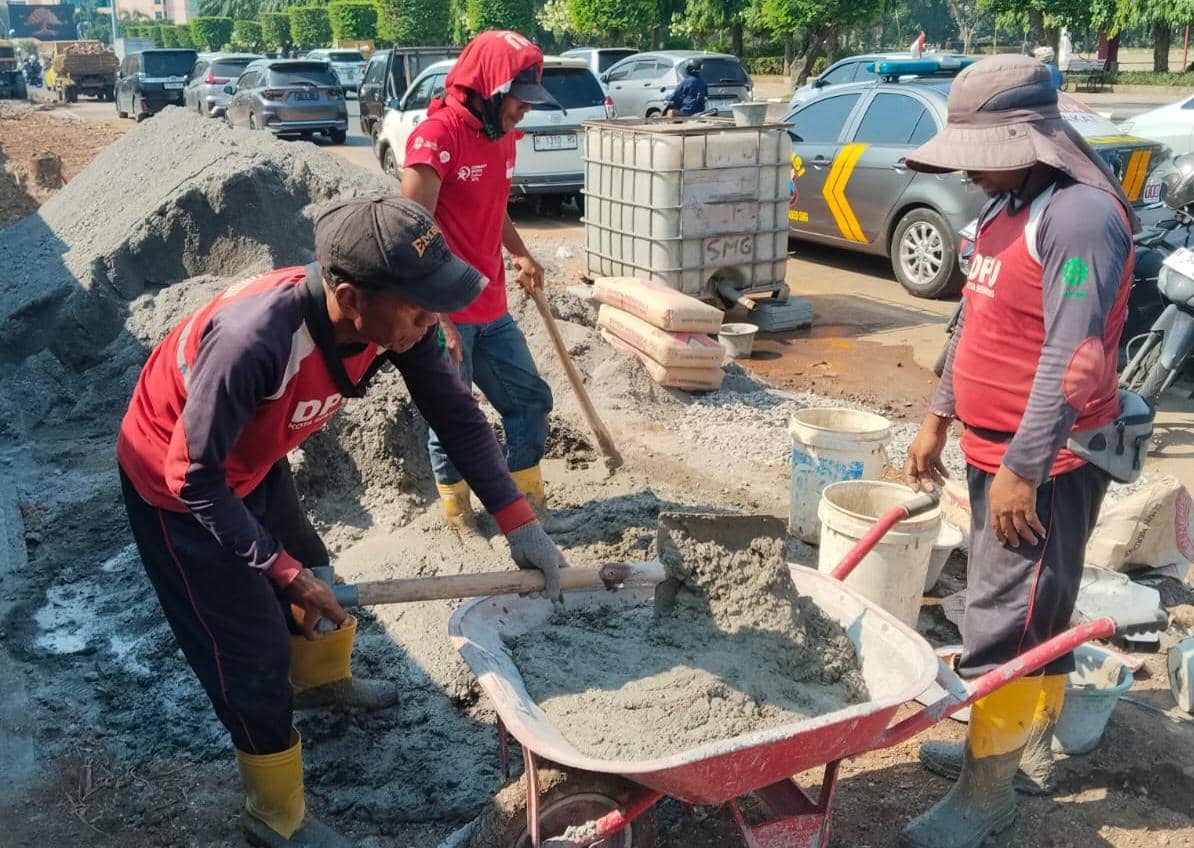 simpang lima semarang, drainase, saluran air, revitalisasi