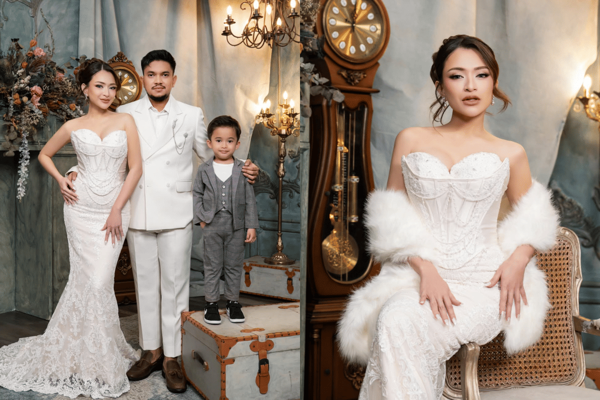 Gaya Prewedding Nathalie Holscher-Aripat, Kompak Elegan bersama Adzam