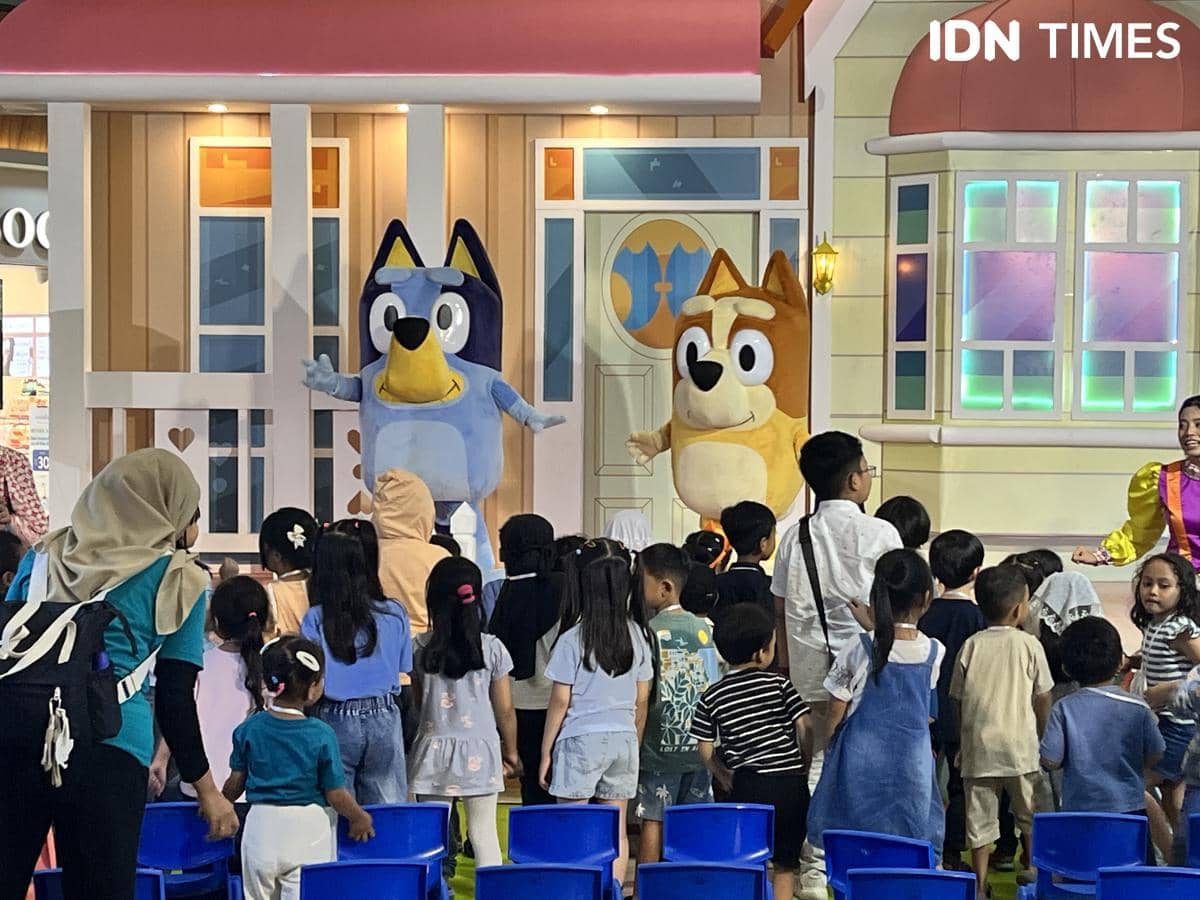 Libur sekolah, bluey, mal ciputra