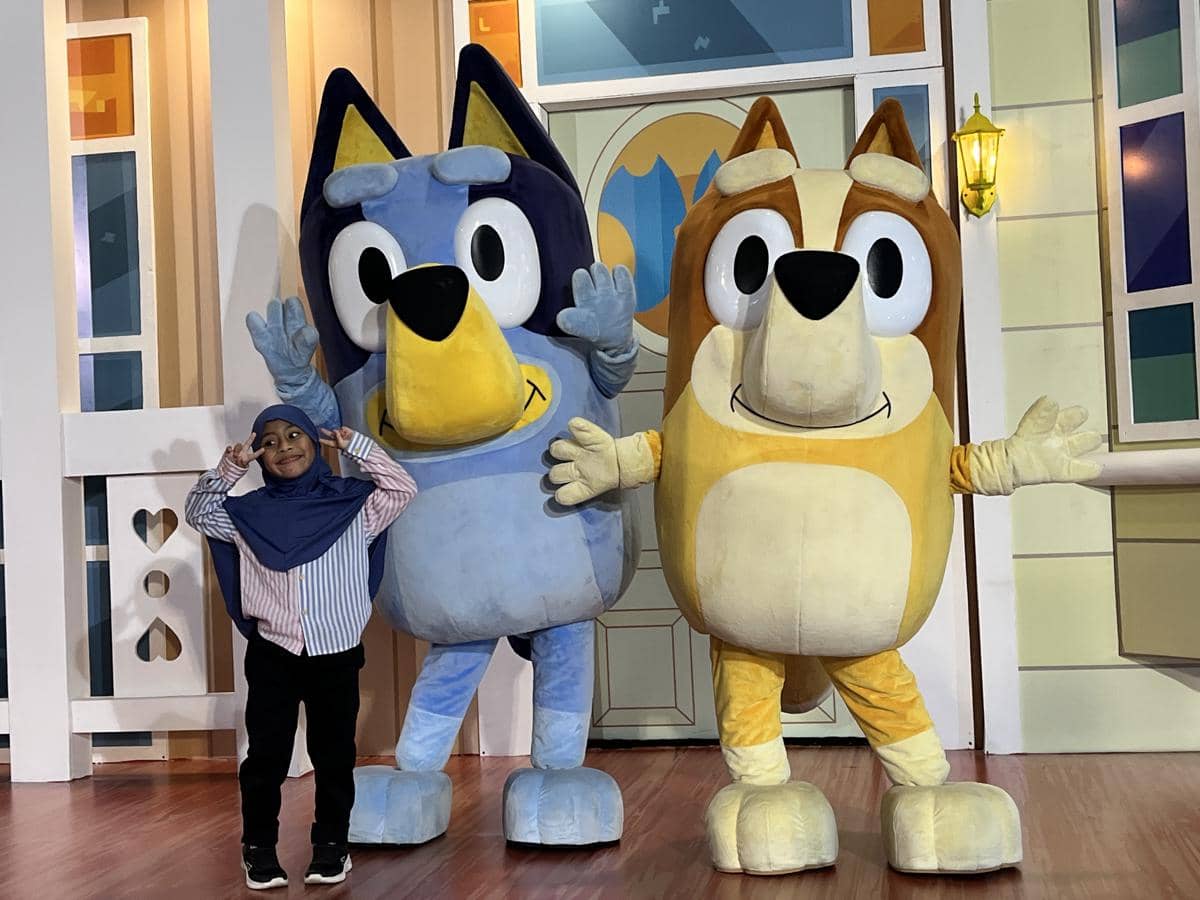 Libur sekolah, bluey, mal ciputra