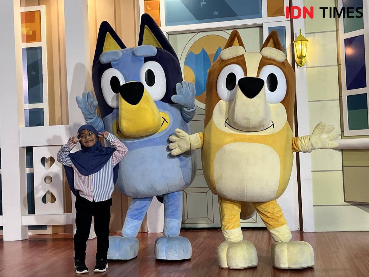 Libur sekolah, bluey, mal ciputra