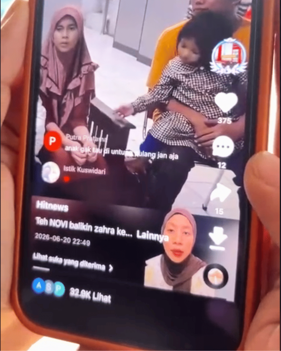 Salah satu konten yang sudah dibuat Ulva di media sosial.