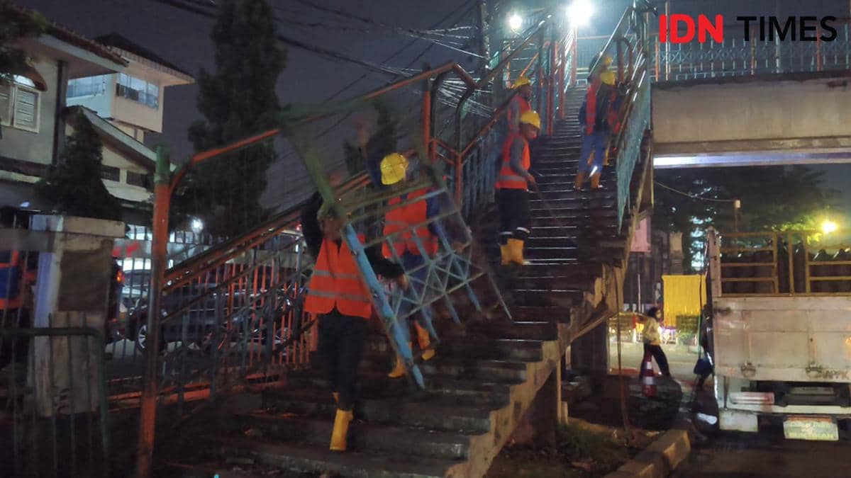 JPO Paledang Mulai Dibongkar, Kota Bogor Targetkan Ramah Pejalan Kaki