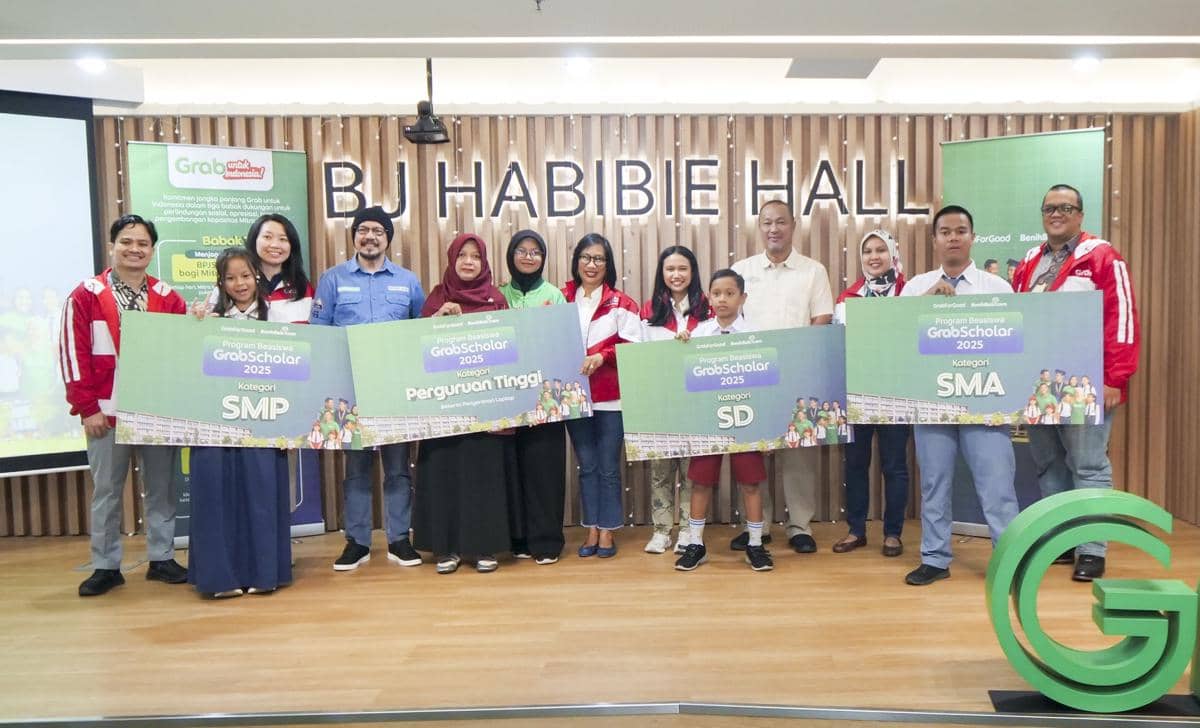 GrabScholar 2026 untuk SD-S1 Dibuka, Sokong Pendidikan hingga Biaya Hidup
