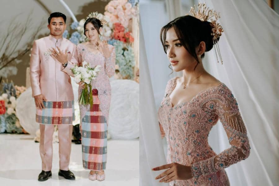 Gaya Lamaran Yuriska-Asnawi Mangkualam, Nuansa Bugis Membersamai Pink