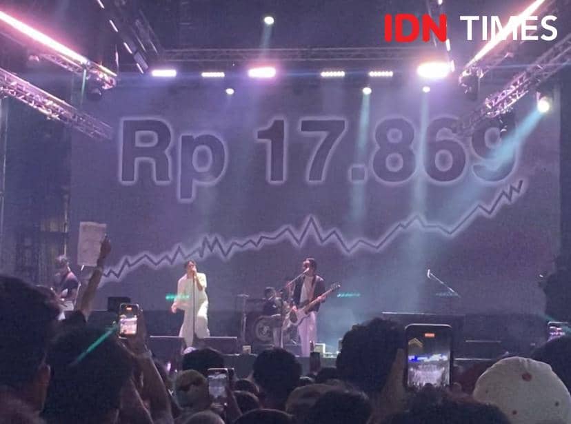 Gebrak Localfest 2026, .Feast Tampilkan Grafik Rupiah Melemah di Stage