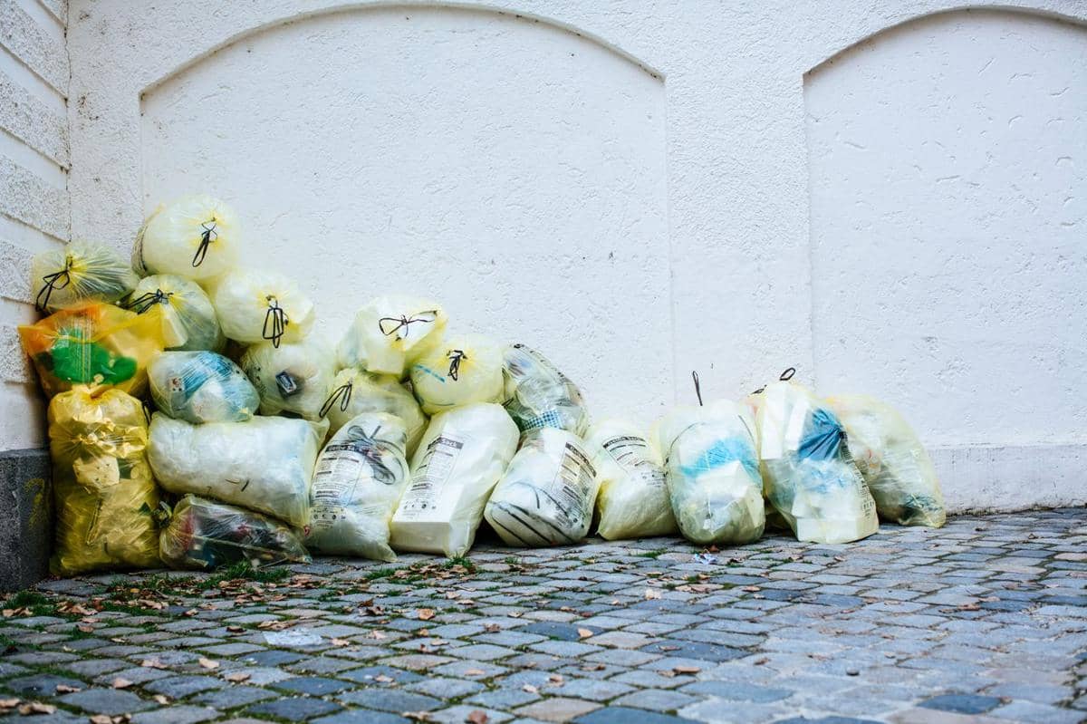 tumpukan sampah