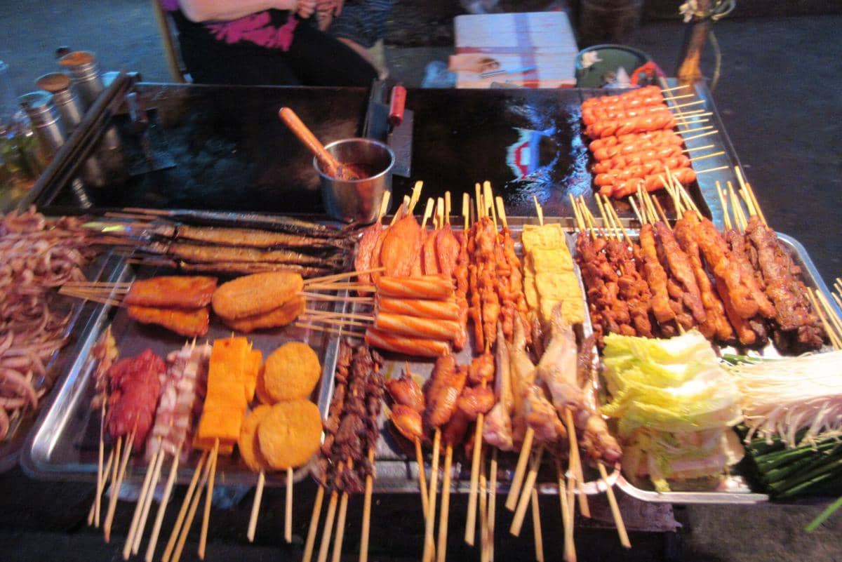 potret street food di Shenzhen