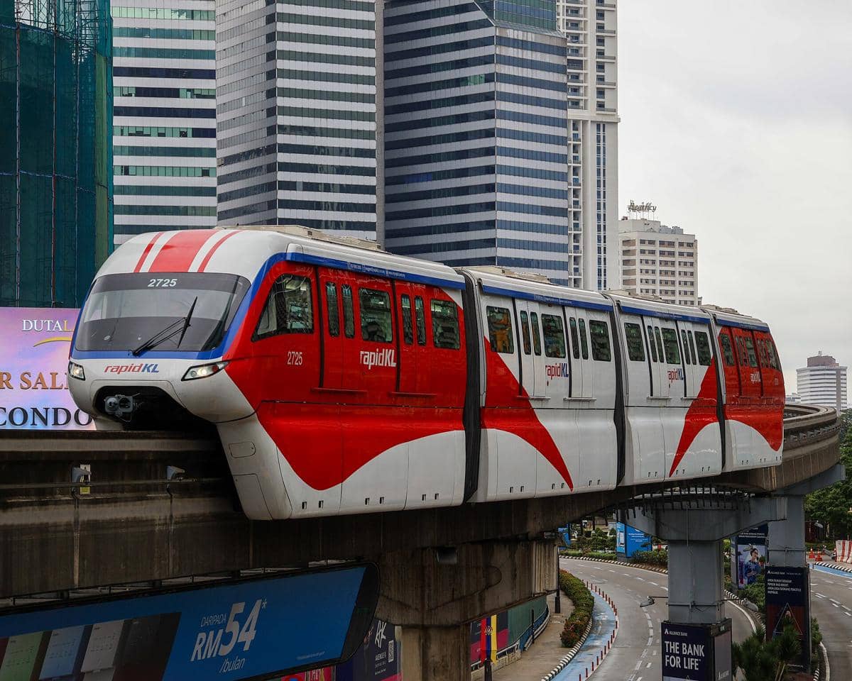 5 Hal yang Wajib Diketahui sebelum Naik Monorail Malaysia