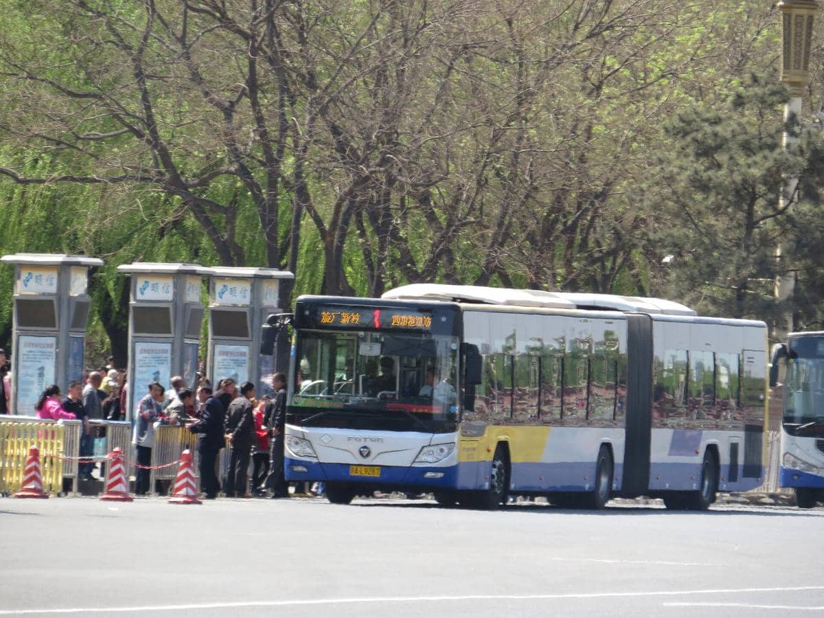 ilustrasi bus Beijing 
