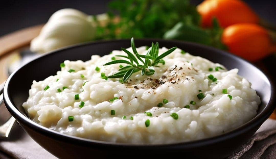 Resep Risotto Rasa Opor, Creamy Italian Rice dengan Sentuhan Santan