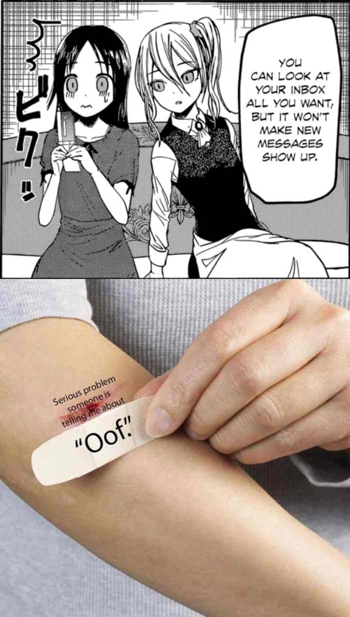 meme anime tentang luka